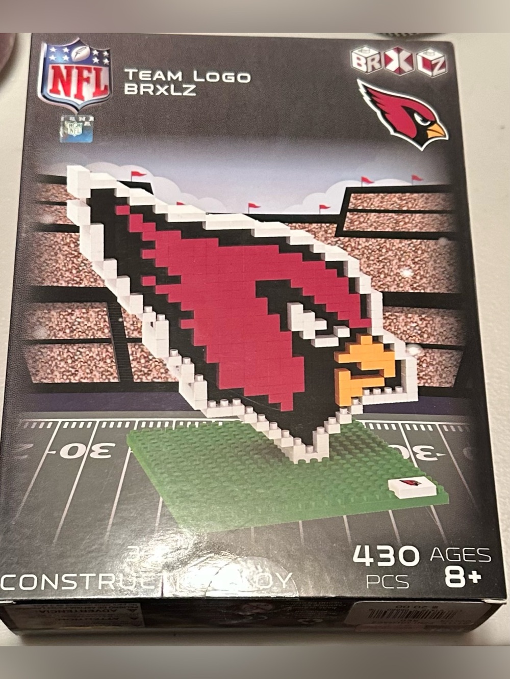 Arizona Cardinals Big Red 3-D Construction block toy. New, in original box. - Picture 2 of 4